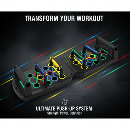 Dark Background Push-up Board Banner