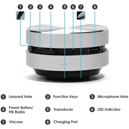 2025 Hot Bone Conduction Speaker Bluetooth-Compatible TWS Wireless Stereo Sound Hummingbird Speaker Dropshipping Wholesale